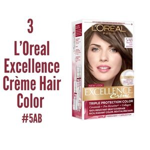 3 L’Oreal Excellence Crème Hair Color #5AB